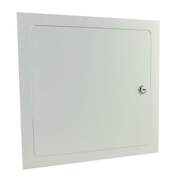 Metal Wall Ceiling 16" x 16" Access Panel Rounded Safety Corners Prime Coated 
