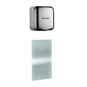 Hemlock Commercial Automatic High-Speed Electric Hand Dryer with Stainless Steel Wall Guard