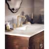 Moen Ronan Two-Handle Widespread Bathroom Faucet – Bronzed Gold, Includes Valve & Drain