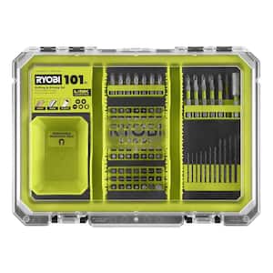 Drill & Drive Set (101-Piece) with Mag Tray, Tool Inserts, and LINK Low-Profile SlotBox Organizer