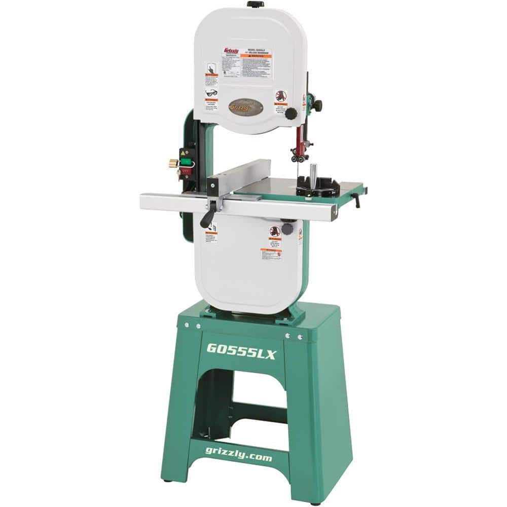 Grizzly Industrial 14 Deluxe Bandsaw G0555lx The Home Depot
