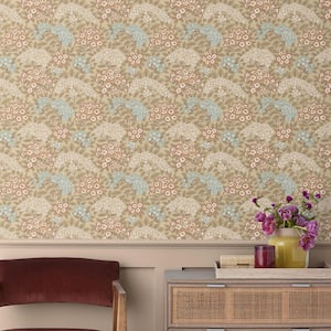 Garden Gold Non-Pasted Wallpaper Roll (covers approx. 52 sq. ft.)