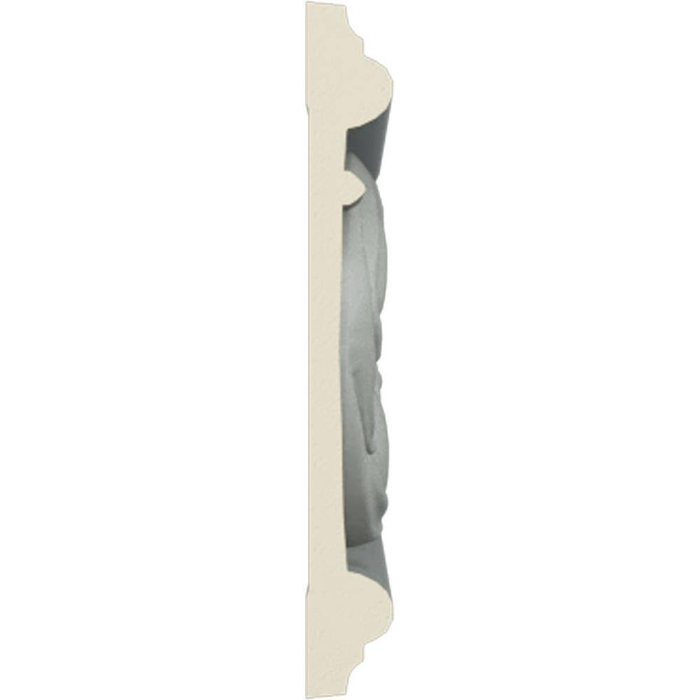 94.5" White Polyurethane Decorative Chair Rail Moulding