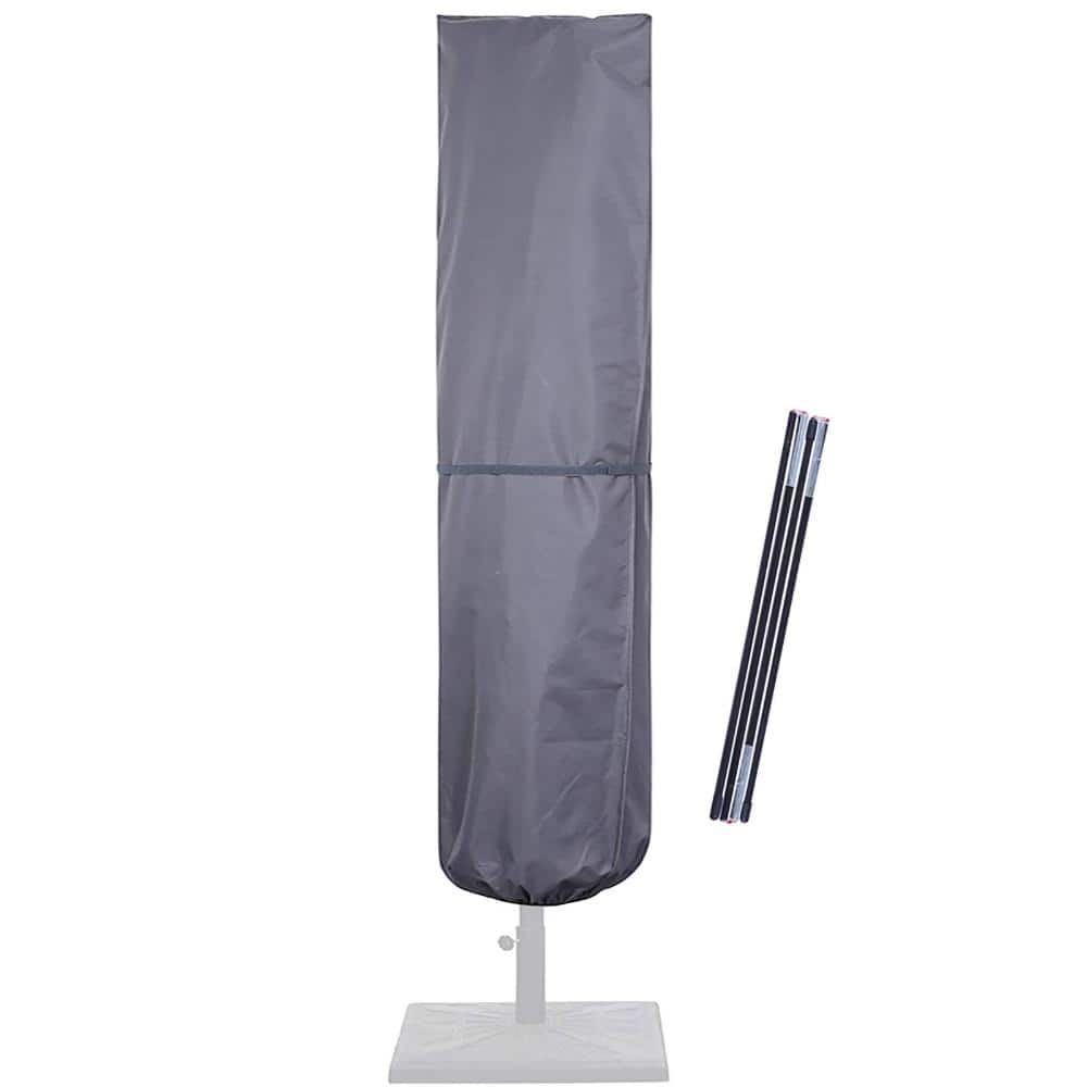 7-11 Ft Umbrellas And 15ft Double-Sided Patio Umbrella Cover, 600D Oxford Fabric Heavy Duty Waterproof with Rod price history on PriceWatchPro