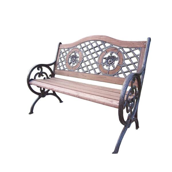 Unbranded Double Rose Bench