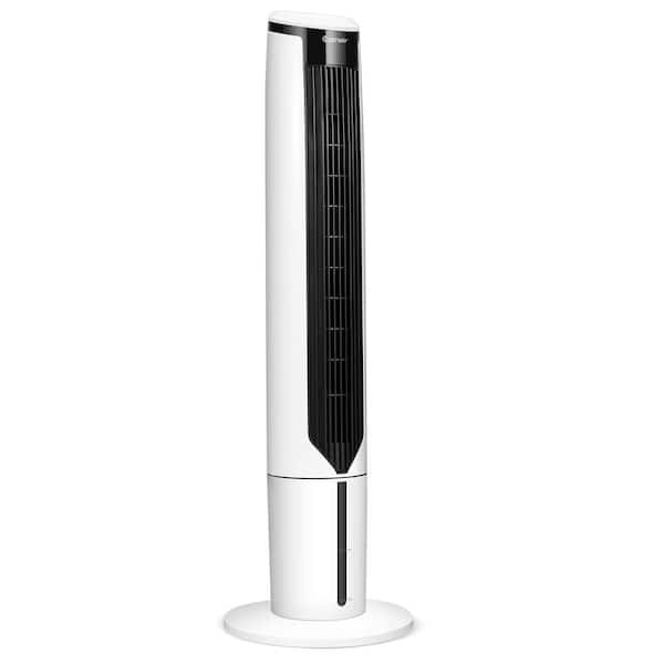 41 in. Tower Fan 3-in-1 Evaporative Air Cooler Humidifier with Remote Control