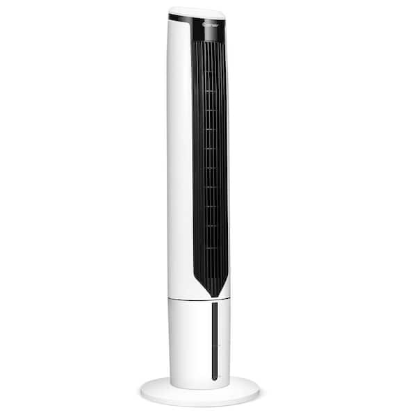 Gymax 41 in. Tower Fan 3-in-1 Evaporative Air Cooler Humidifier with Remote Control