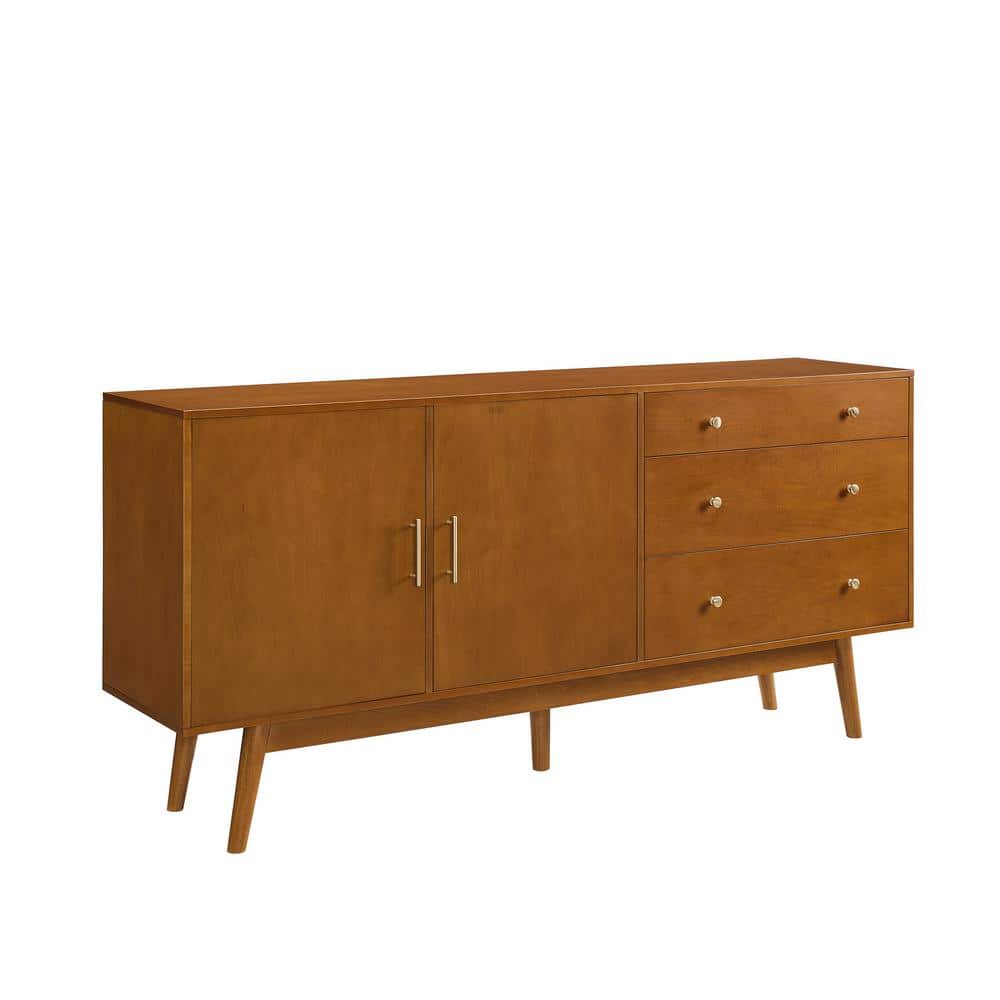 Acorn 70" Mid-Century Modern Sideboard with Adjustable Shelves
