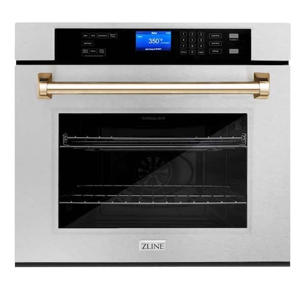 https://images.thdstatic.com/productImages/458b4e99-bf36-4b66-b218-6caa81226b25/svn/durasnow-stainless-steel-polished-gold-zline-kitchen-and-bath-single-electric-wall-ovens-awssz-30-g-64_600.jpg