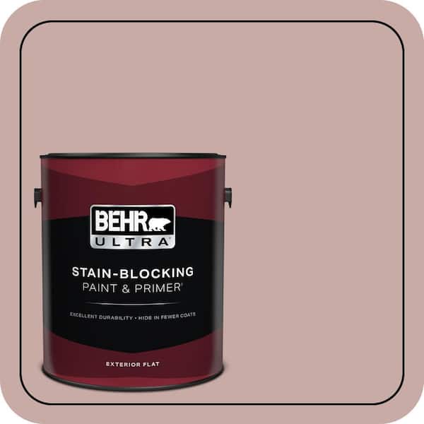 BEHR ULTRA 1 gal. #700A-3 Pottery Clay Flat Exterior Paint & Primer