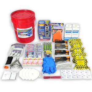 4-Person 3-Day Deluxe Emergency Kit in a Bucket
