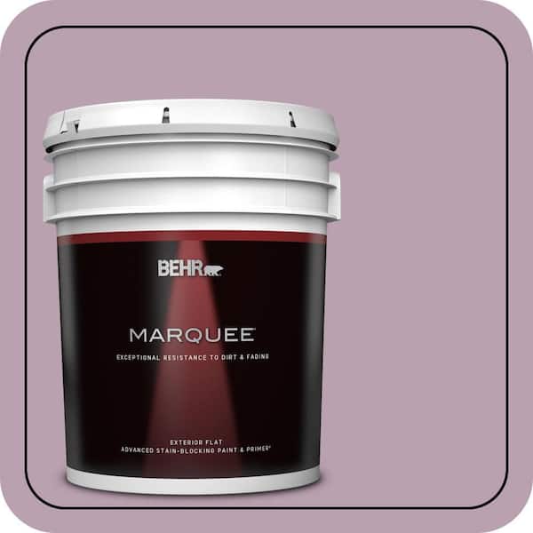 BEHR MARQUEE 5 gal. #S110-4 Highland Thistle Flat Exterior Paint & Primer