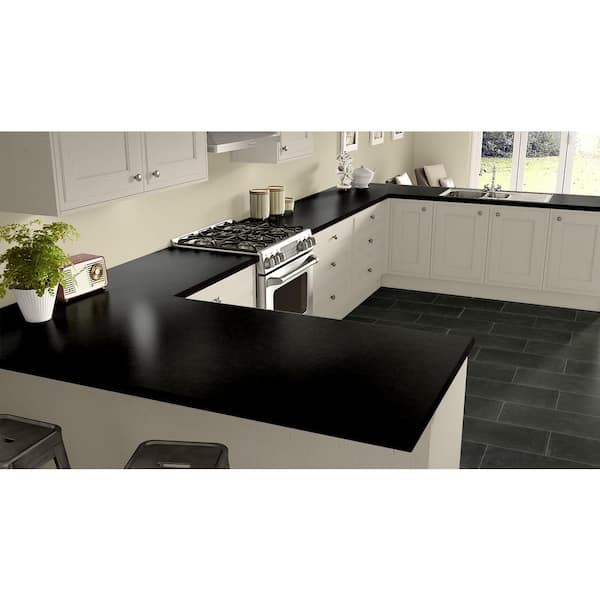 4 ft. x 8 ft. Laminate Sheet in Luna Night with HD Mirage Finish