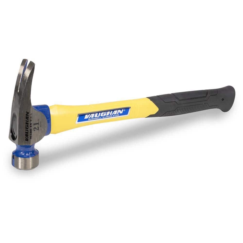 VAUGHAN California Framer Hammer - 16 Oz Milled Face With Nail Starter, Made In USA