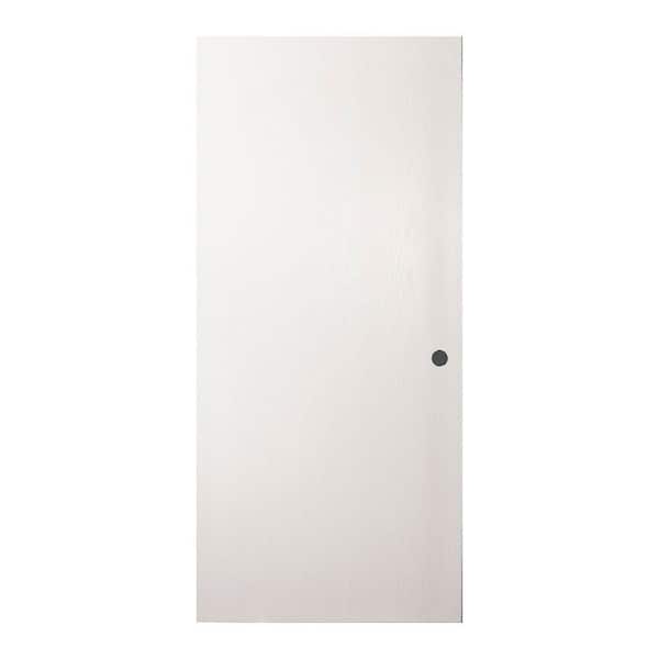 JELD-WEN 24 in. x 80 in. Primed Flush Hardboard Interior Door Slab