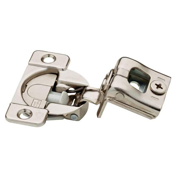 Liberty 35 mm 105-Degree 1-1/4 in. Overlay Soft Close Cabinet Hinge (5-Pairs)