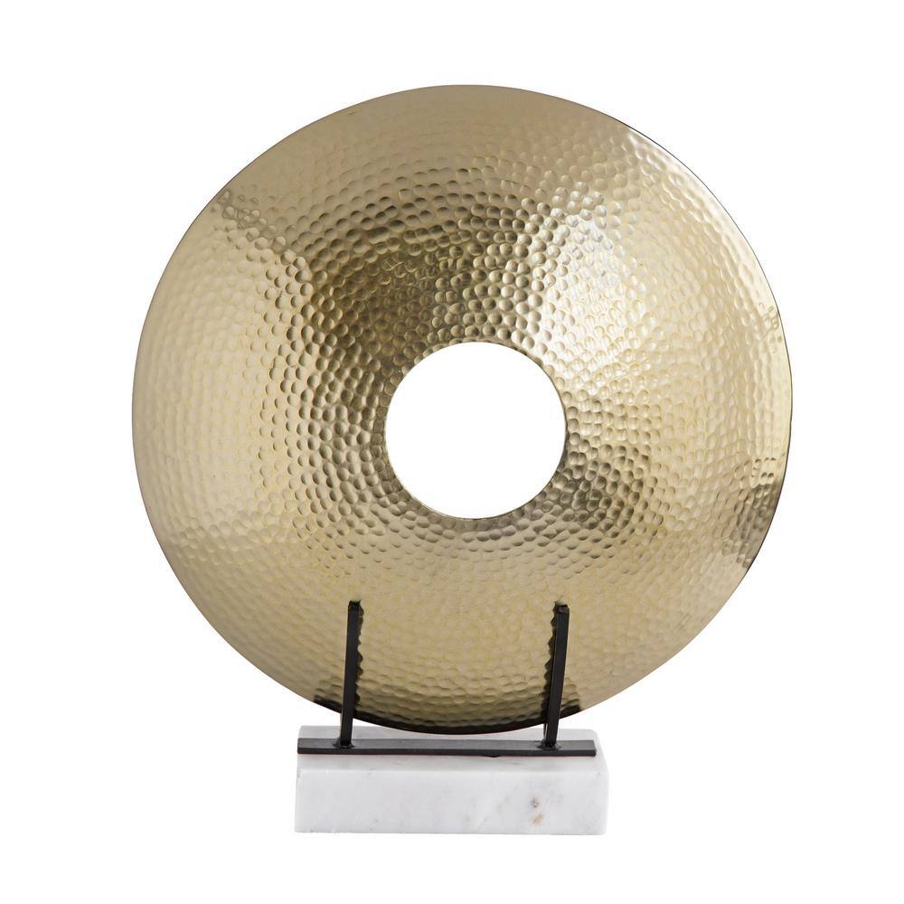 A & B Home Gold/White Cumberland Gold Statuary 78970 The Home Depot