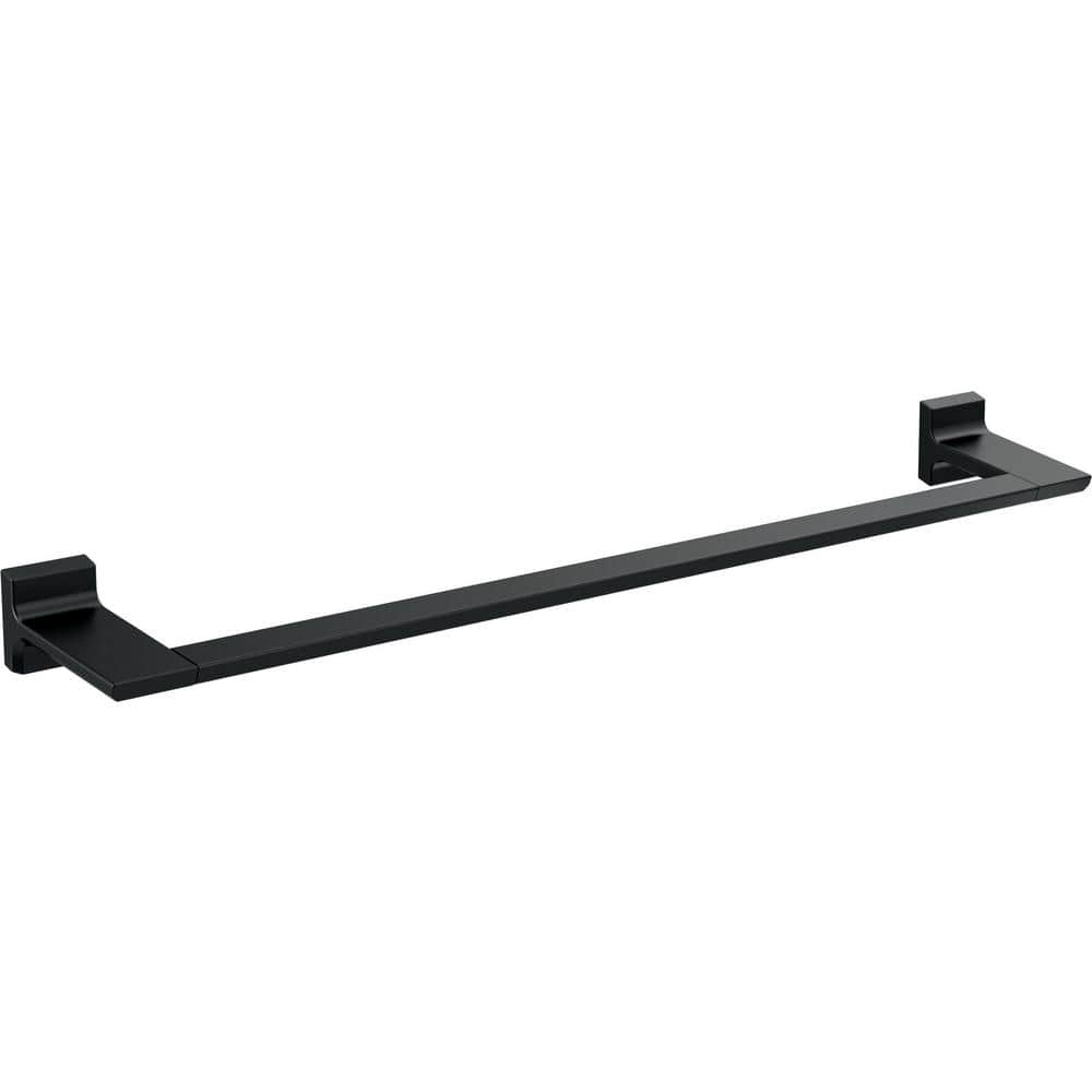 Delta Pivotal 24 in. Wall Mount Towel Bar Bath Hardware Accessory in ...