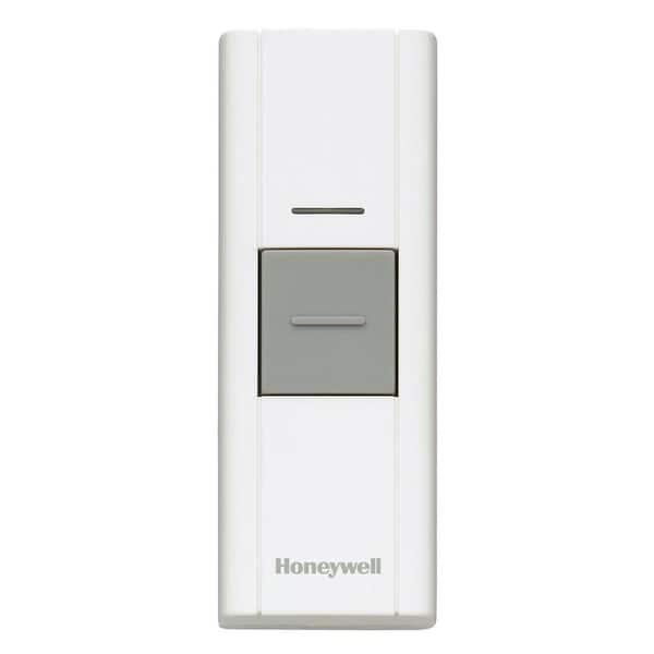 Honeywell Add-on or Replacement Push Button, White, Compatible w/Honeywell 300 Series and Decor Chimes