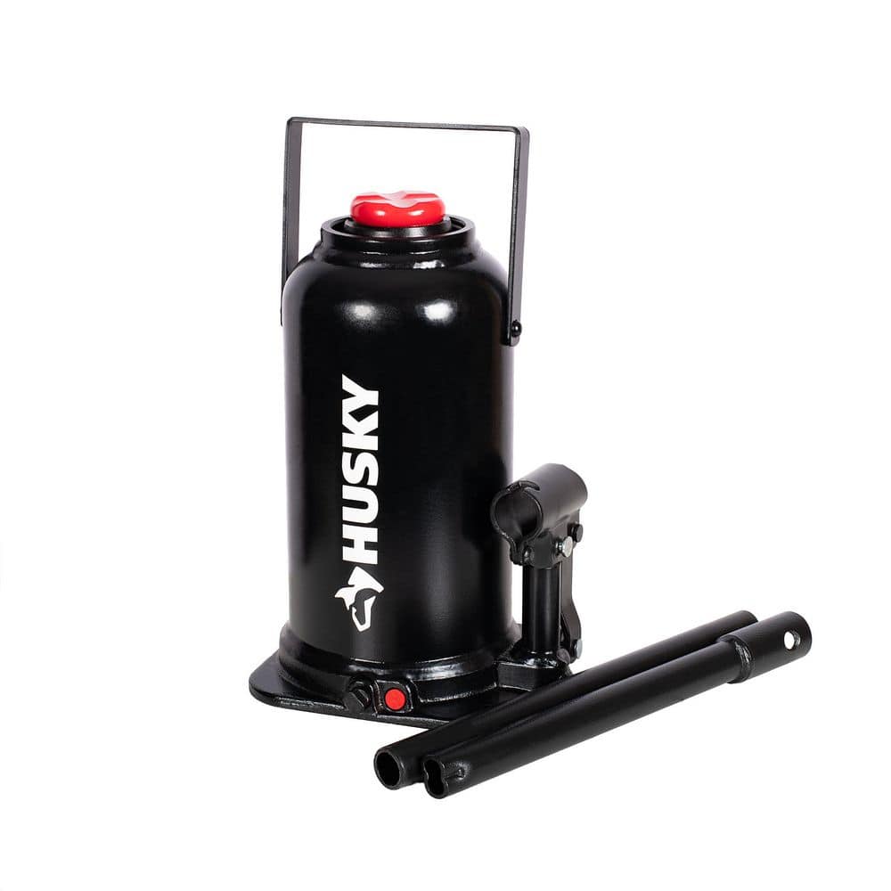 Husky 30-Ton Welded Bottle Jack HPL30BW-ZDT-TH - The Home Depot