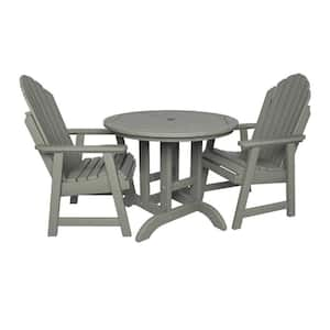 Hamilton 3-Pieces Round Recycled Plastic Outdoor Dining