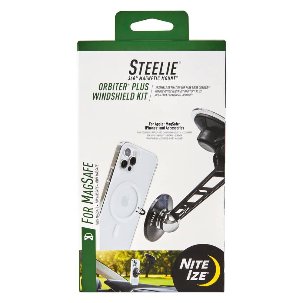 Steelie Orbiter Plus Windshield Kit - Black price history on PriceWatchPro