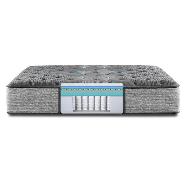 Beautyrest silver harper plush pillowtop best sale queen mattress