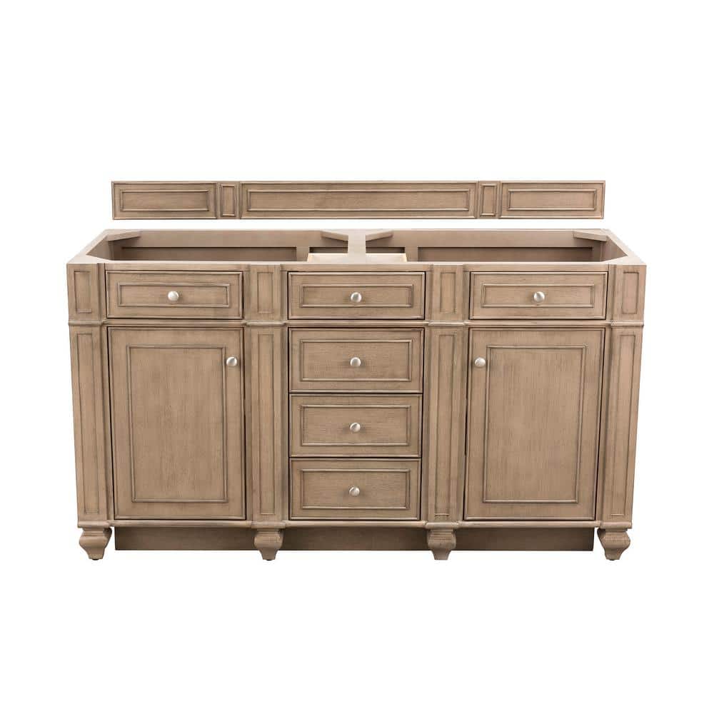 Bristol 60 in. W x 22.5 oin.D x 34 in. H Bathroom Double Vanity Cabinet Wit