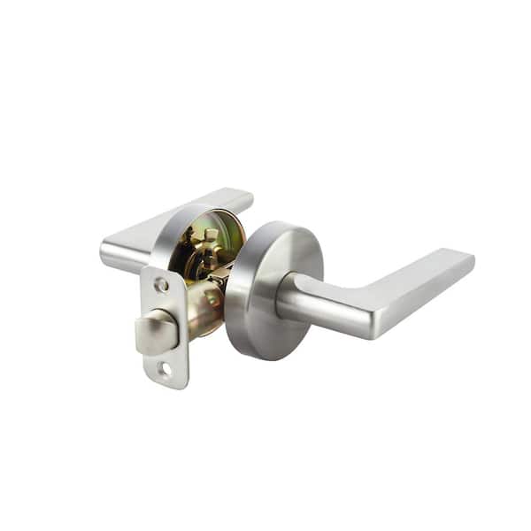 Contra Collection Modern Satin Nickel Grade 3 Dummy Door Lever/Handle