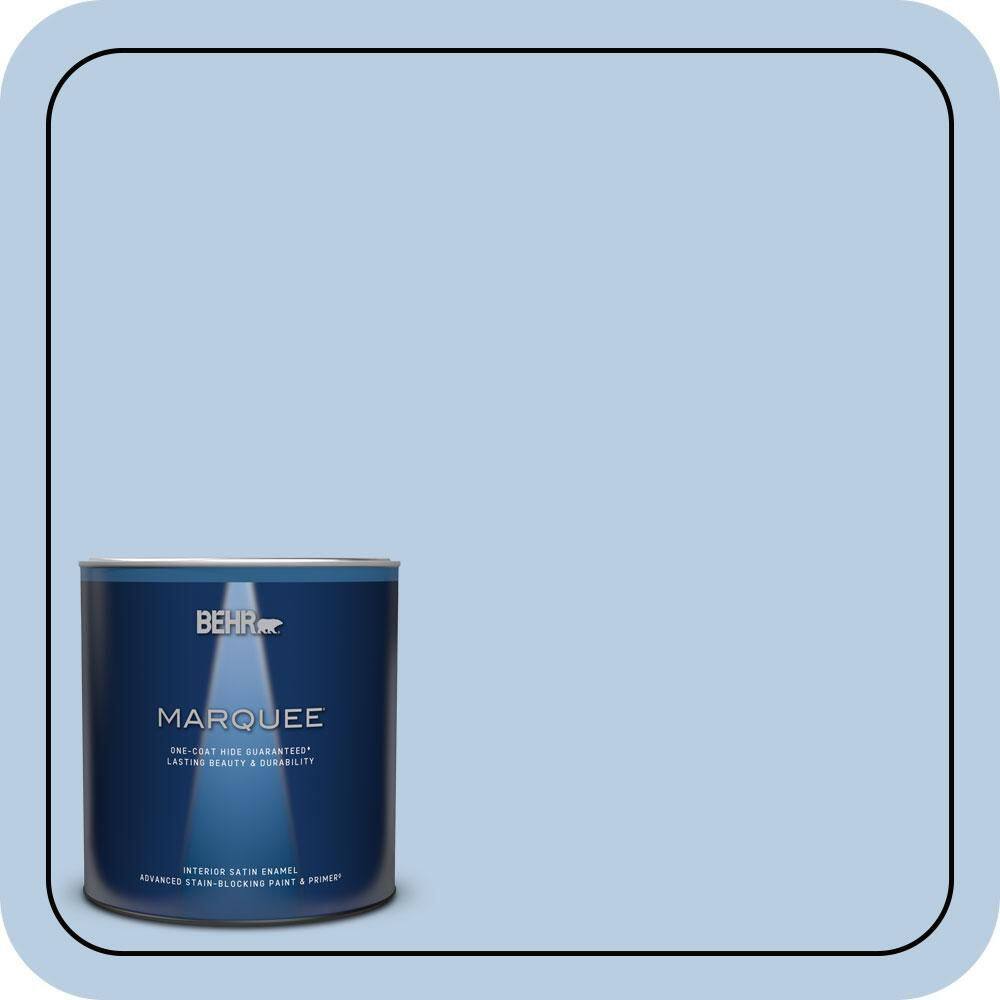 1 qt. #580C-3 Impressionist Sky Satin Enamel Interior Paint & Primer price history on PriceWatchPro