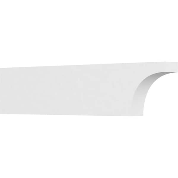Ekena Millwork 3 in. x 8 in. x 36 in. Standard Huntington Architectural Grade PVC Rafter Tail Brace