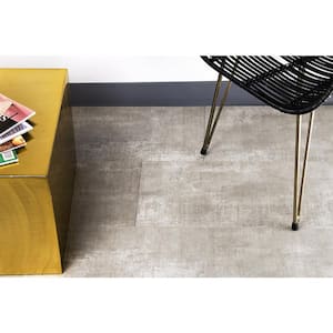 Essential Cement Gray 12 in. x 24 in. Matte Porcelain Floor and Wall Tile (15.49 sq.ft. / case)
