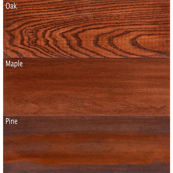 Varathane Semi-Transparent Red Mahogany Oil-Based Urethane Modified Alkyd  Wood Stain 1 qt 