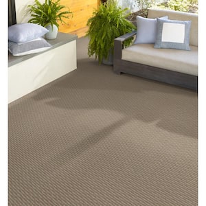 Morro Bay - Desert Beige - Beige 20 oz. SD Olefin Berber Installed Carpet