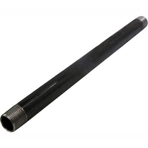 1-1/4 in. x 6 ft. Black Steel Pipe