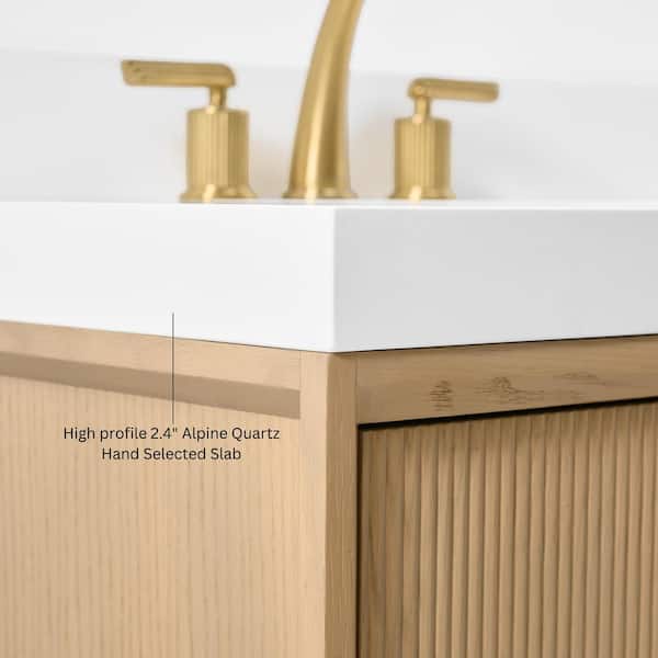 Ancerre Designs Momo 84 in. W Double Sink Bath Vanity in Oak Ancerre Designs Momo 84 in. W Double Sink Bath Vanity in Oak