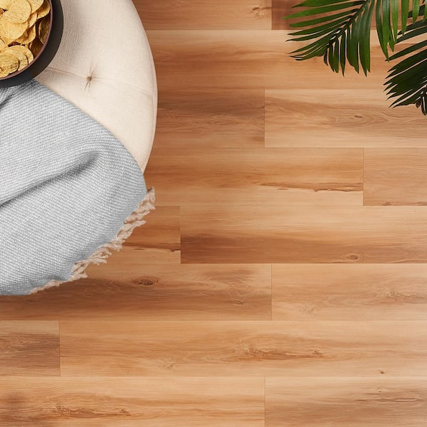 Revive Majestic Maple 12MIL x 6.3 in. W x 48 in. L Glue Down Waterproof Luxury Vinyl Plank Flooring (36 sq. ft./case)
