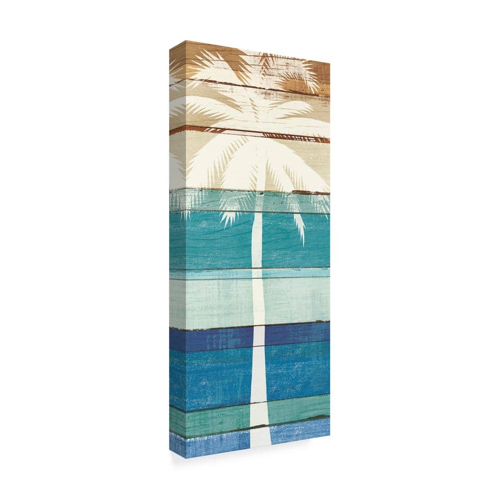 Michael Mullan Tropical Paradise Canvas Print with Floater Frame