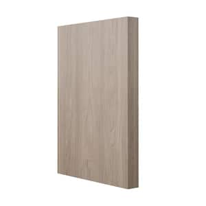 Designer Series 3x34.5x24.5 in. Base Column End Panel in Driftwood