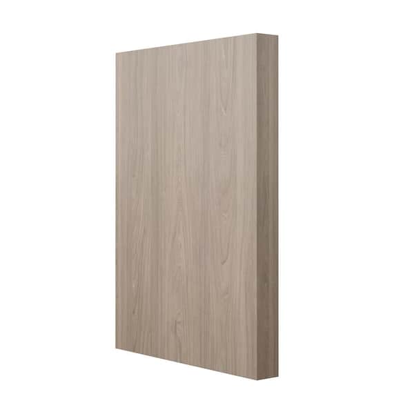 Hampton Bay Designer Series 3x34.5x24.5 in. Base Column End Panel in Driftwood