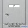 Salsbury Industries Aluminum Surface-Mounted USPS Access Vertical