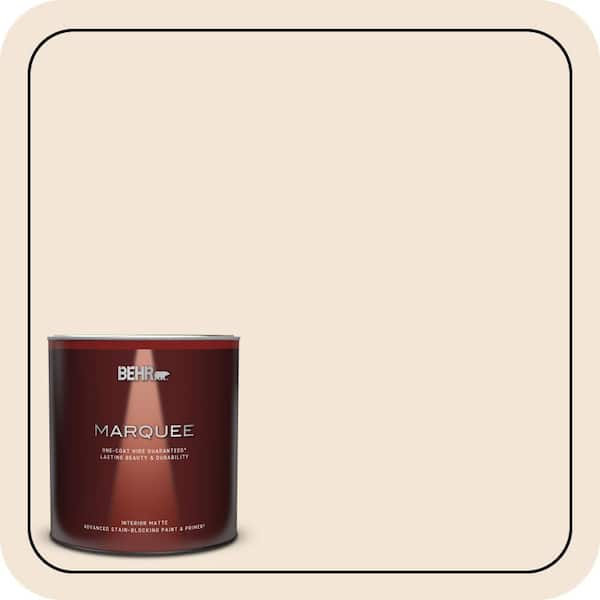 BEHR MARQUEE 1 qt. #PPU5-11 Delicate Lace Matte Interior Paint & Primer