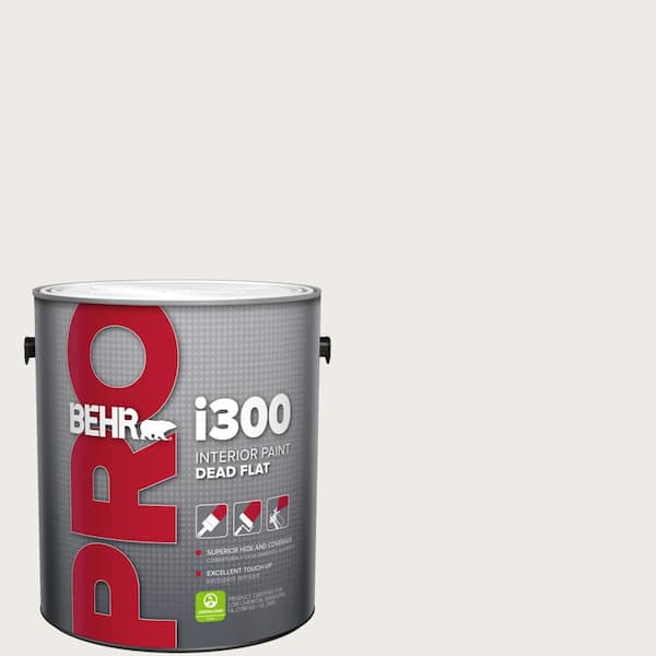 BEHR PRO 1 gal. #780A-1 Sweet Vanilla Dead Flat Interior Paint