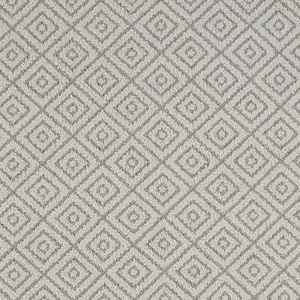 Lifeproof Tender Heart Shadow Gray 45 oz Triexta Texture Pattern Installed Carpet