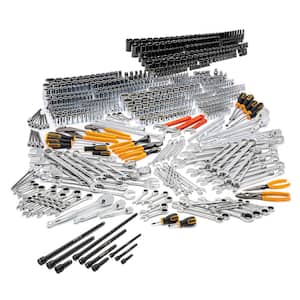 1/4 in., 3/8 in., and 1/2 in. Drive Master Mechanics Tool Set with Impact Sockets (788-Piece)
