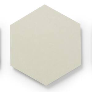 MosaiCore Pearl Hex 8.2 in. x 10.375 in. Glue Down Luxury Vinyl Tile (25-Piece 12.25 sq. ft./Case)