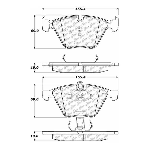 Centric Parts Disc Brake Pad Set