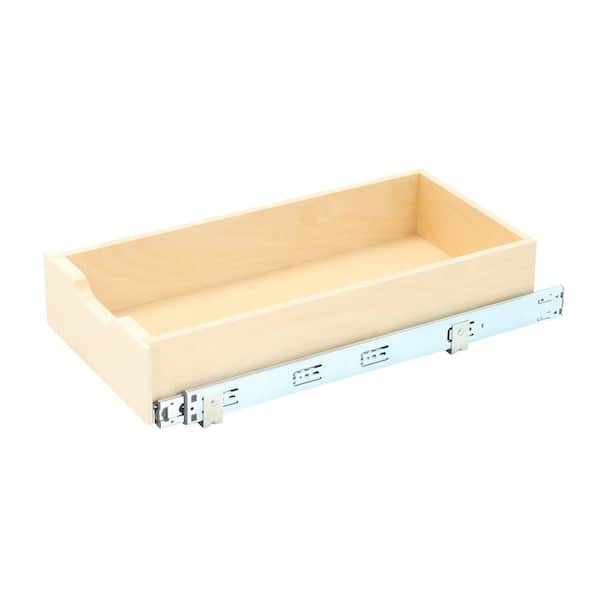 Maple and Oak Custom Unfinished or Finished AWB Pencil Drawer (-PD) 36W x  15D