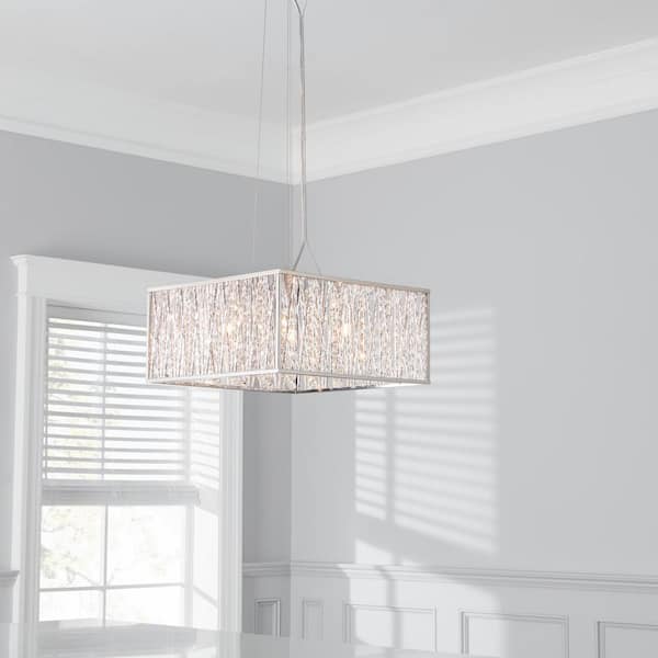 Crystal Square Shape Pendant 