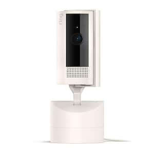 Pan-Tilt Indoor Cam Plug-in Security Camera with 360° Horizontal Pan Coverage, Live View and Two-Way Talk, Starlight